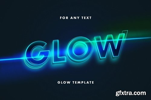 Glow: Neon Lettering Text Effect