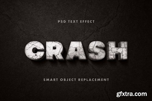 Crashed Text Effect