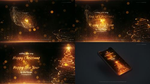 MotionArray - Happy Christmas And Happy New Year Opene - 878573