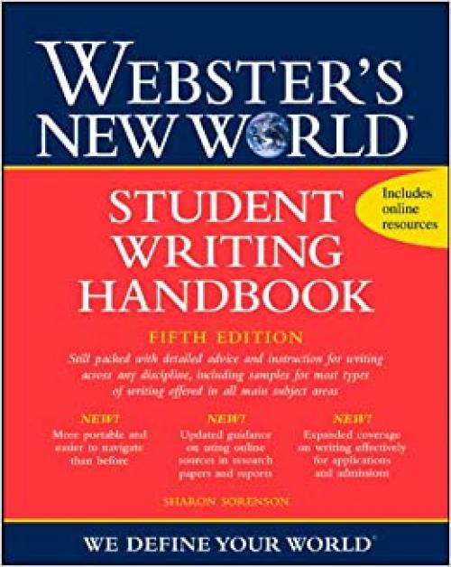 Webster's New World Student Writing Handbook, Fifth Edition