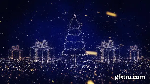 Videohive Christmas Festive Tree With Gifts 29751498