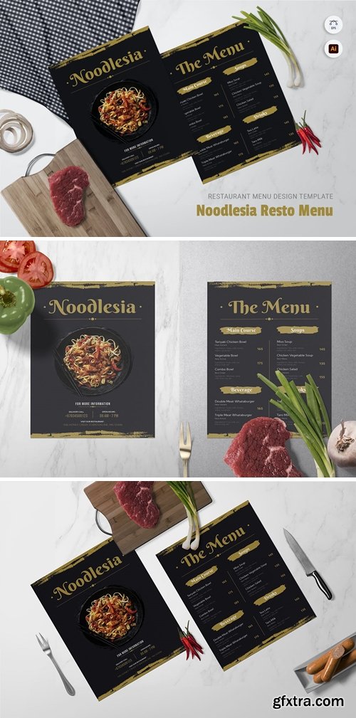 Noodlesia Restaurant Menu
