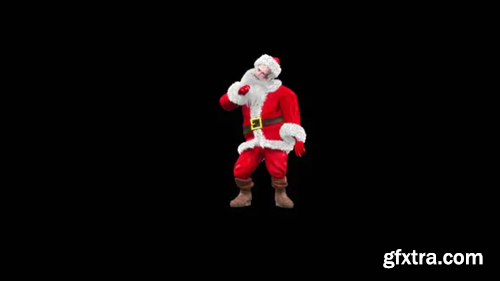 Videohive Santa Claus Dancing HD 29758727
