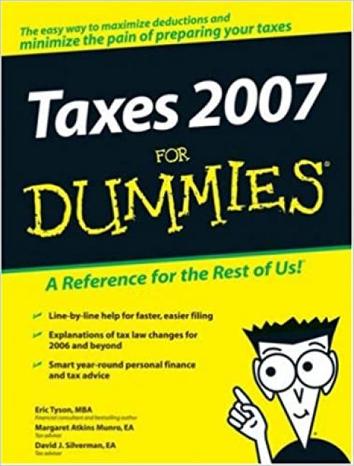 Taxes 2007 For Dummies (TAXES FOR DUMMIES)