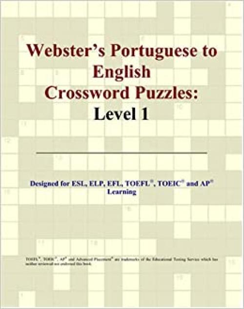 Webster's Portuguese to English Crossword Puzzles: Level 1