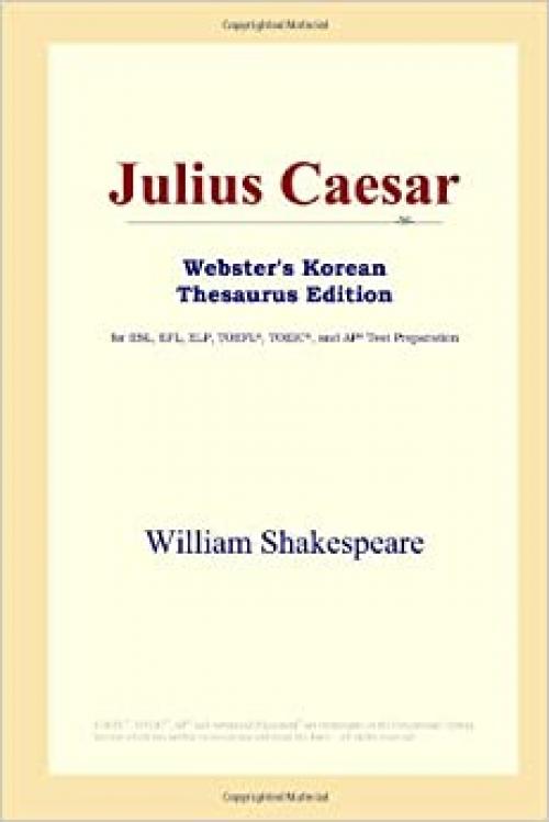 Julius Caesar (Webster's Korean Thesaurus Edition)