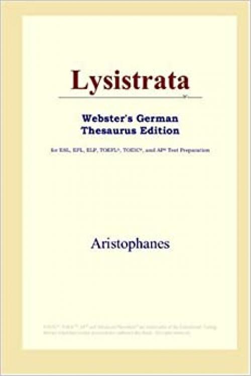 Lysistrata (Webster's German Thesaurus Edition)