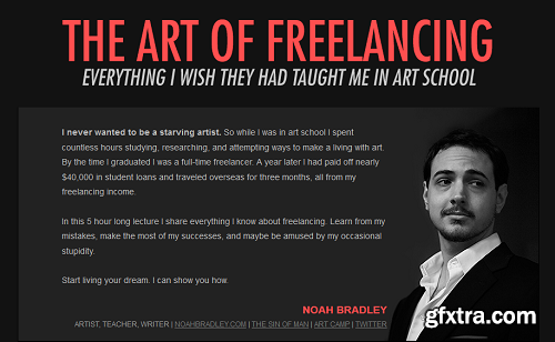 Noah Bradley - The art of Freelancing