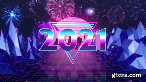 Videohive New Year Countdown - Retro Style 29734009