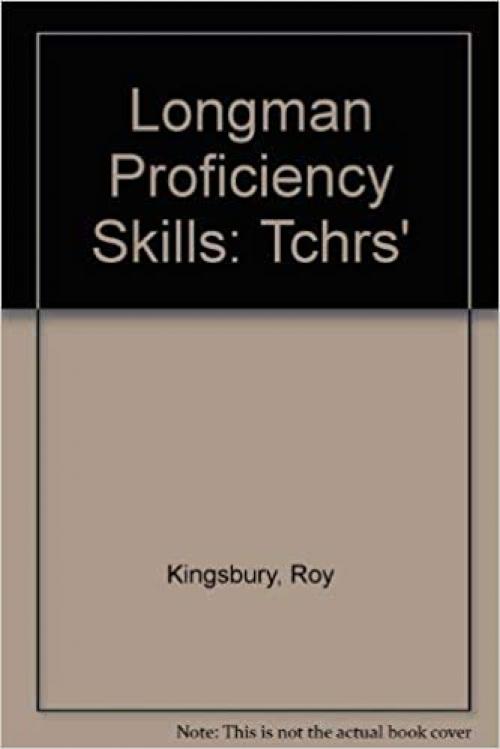 Longman Proficiency Skills: Teacher's Guide