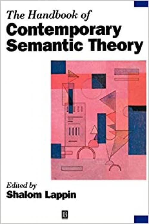 Lappin Handbook Contemporary Semantic Theory