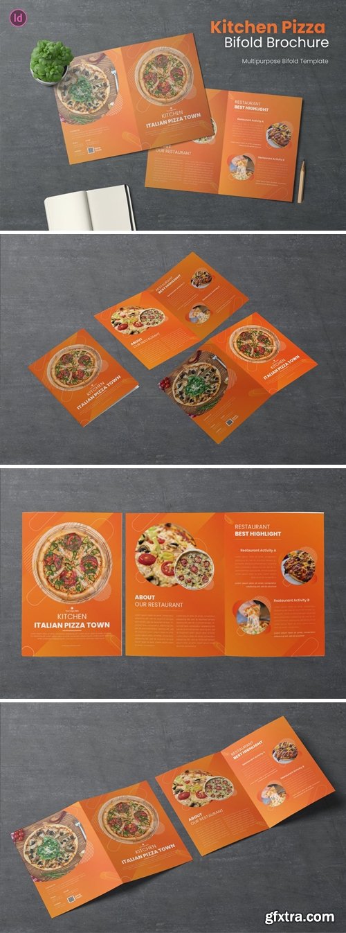 Kitchen Pizza Bifold Brochure
