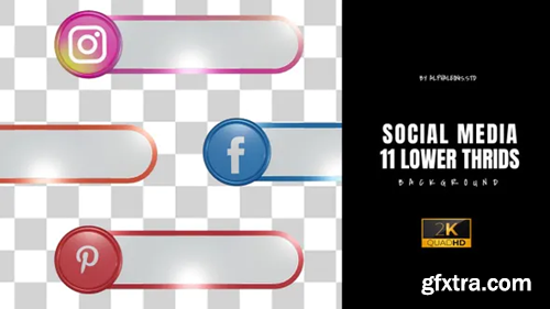 Videohive Social Media 3D Circle Lower Thirds 29785198