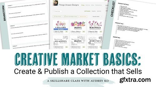 Creative Market Basics: Create & Publish a Collection that Sells