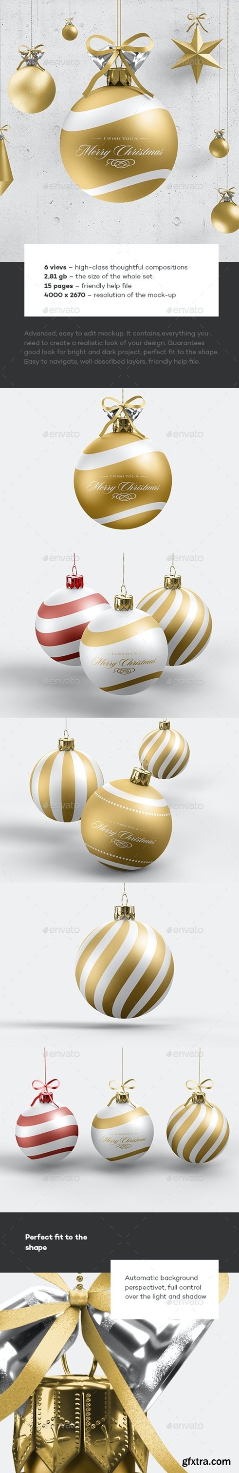 GraphicRiver - Christmas Ball Mock-up 3 29610689