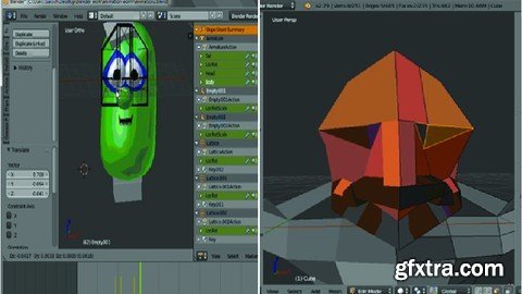 Blender Modelling and Animation Project workshop masterclass