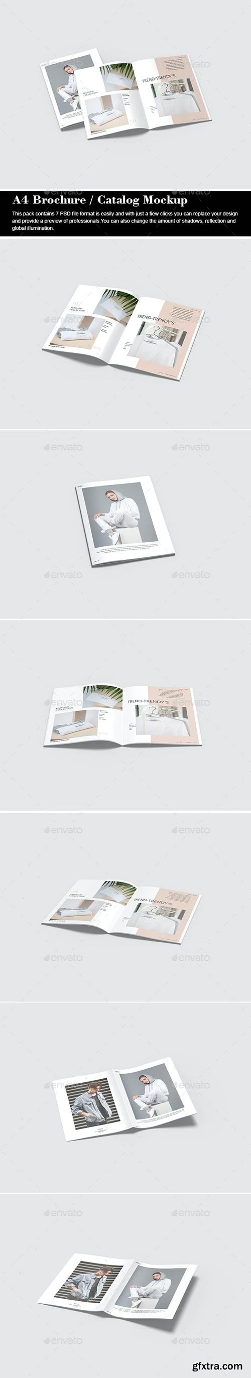 GraphicRiver - A4 Brochure / Catalog Mockup - 29429258