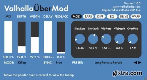 Valhalla DSP Valhalla UberMod v1.1.6.3
