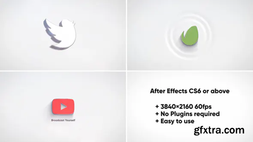 Videohive Simple 3D Logo Reveal 29802035