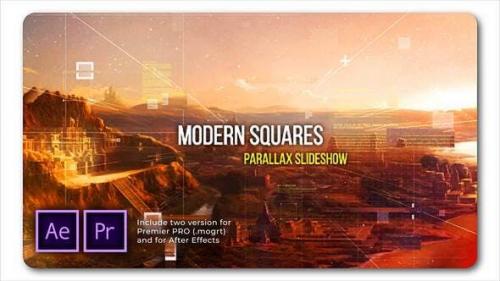 Videohive - Modern Squares Parallax Slideshow - 29787065