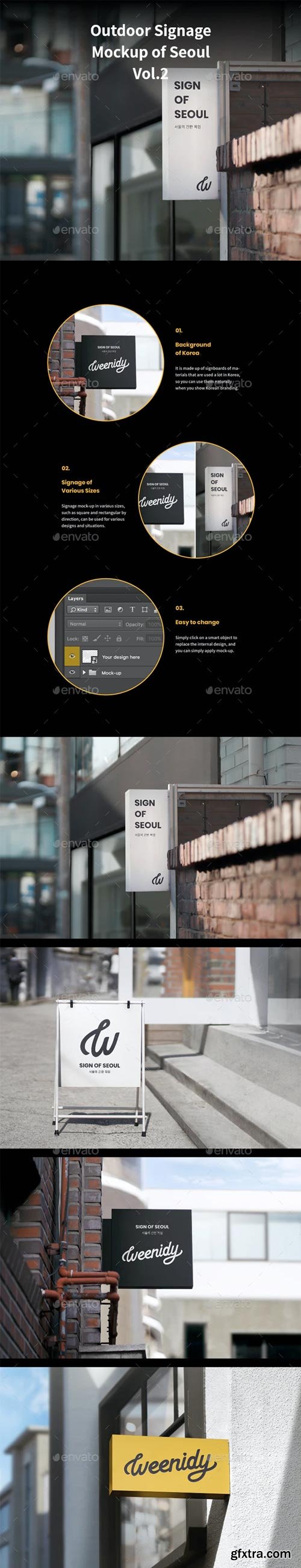 GraphicRiver - Outdoor Signage Mockup of Seoul Vol.2 - 29502866
