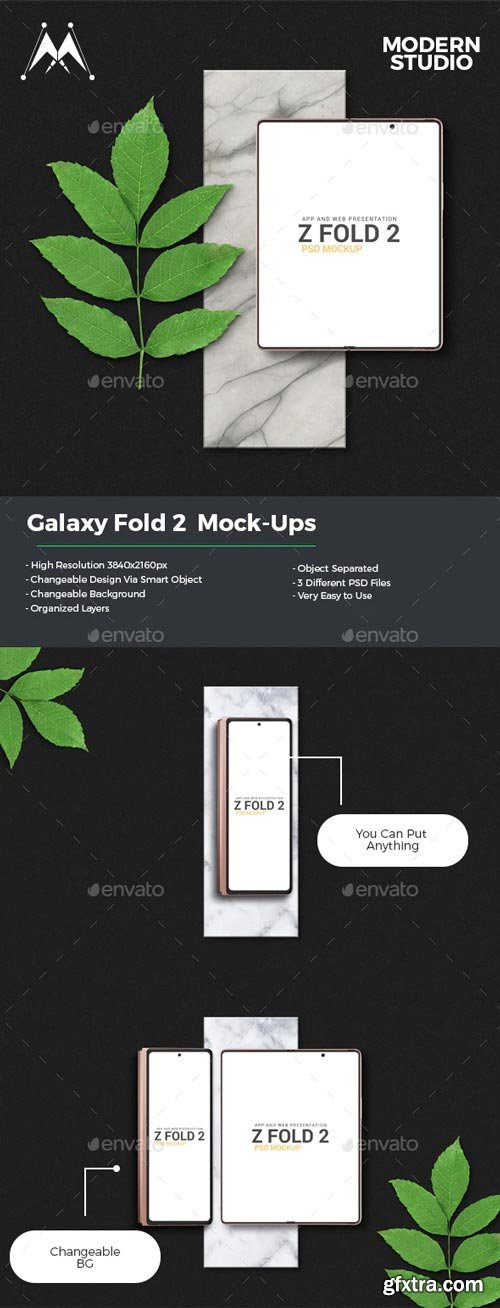 GraphicRiver - Galaxy Z Fold 2 Mockup - 29513275