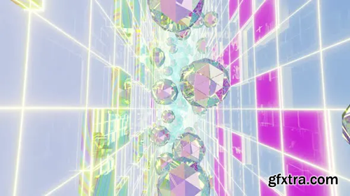 Videohive Holographic Geometry Modern 04 HD 29830435