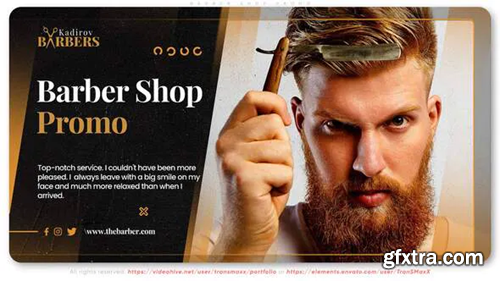 Videohive Barber Shop Promo 29876704