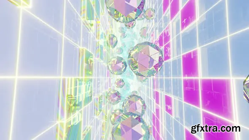 Videohive Holographic Geometry Modern 04 4K 29839380