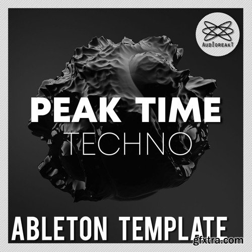 Audioreakt Peak Time Techno Ableton Template