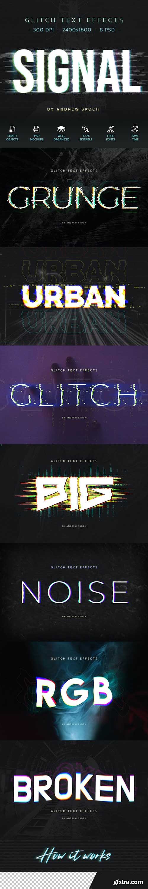 GraphicRiver - Glitch Text Effects 29611964