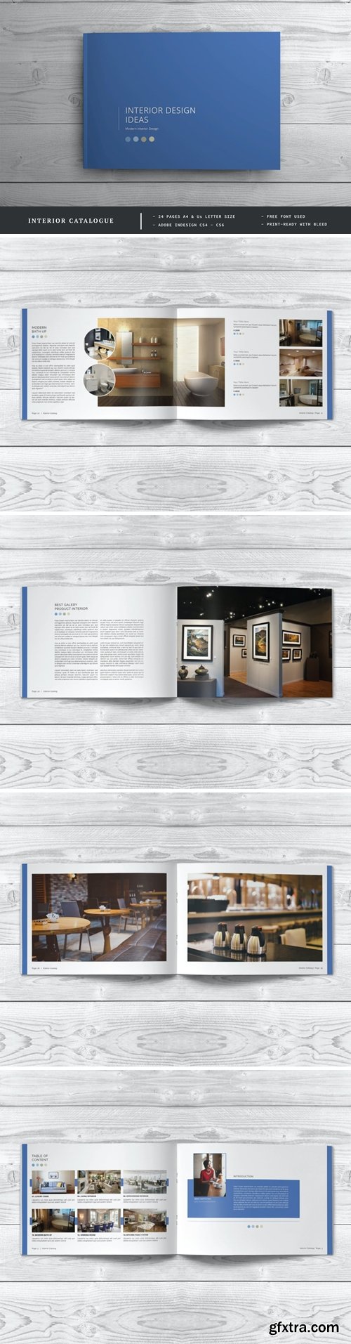 Interior design Brochure / Catalog Template