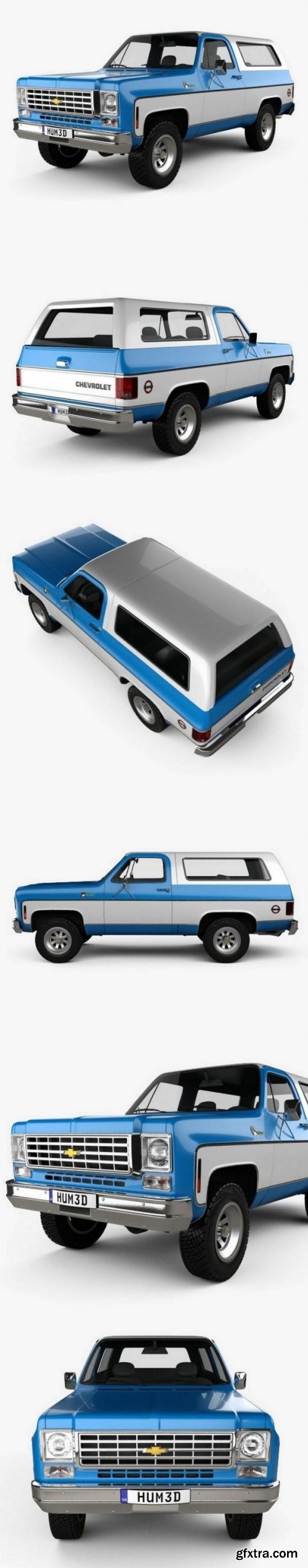 Chevrolet K5 Blazer 1976 3D model