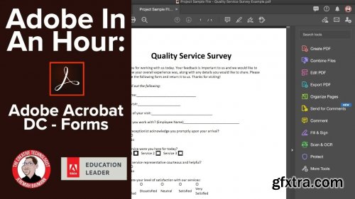Adobe In An Hour: Adobe Acrobat DC - Forms