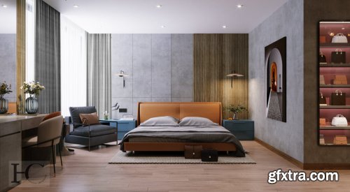 Modern Style Bedroom 569