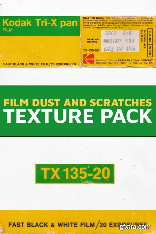 Master Filmmaker - Film Dust and Scratches Pack PRO