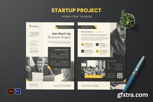 Start Up Project Flyer
