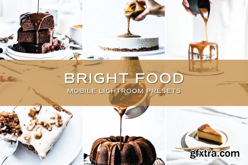 CreativeMarket - 5 Bright Food Lightroom Presets 5701806