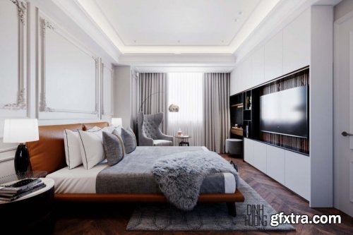 Modern Style Bedroom 586