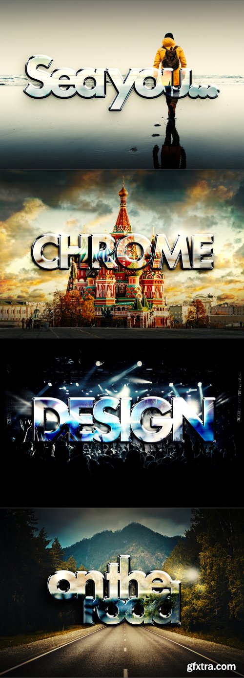CreativeMarket - Chrome photo vs text effect mockup 5710555
