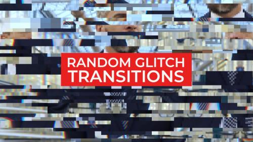MotionArray - Random Glitch Transitions - 886108