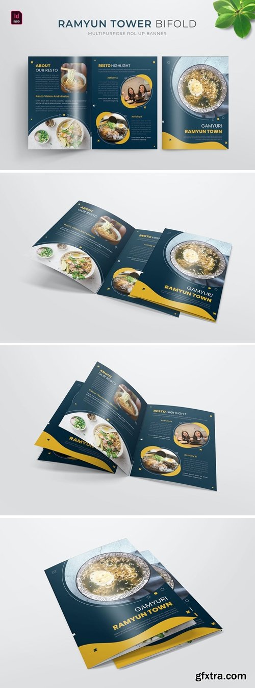 Ramyun Tower | Bifold Brochure