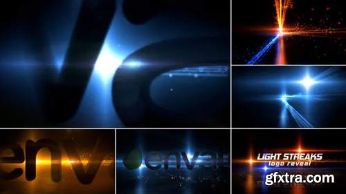 Videohive Light Streaks Logo Reveal 10748293