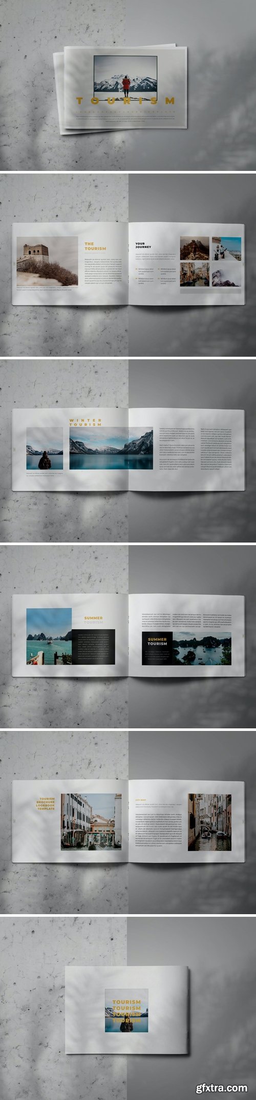 TOURISM - Indesign Brochure Lookbook Template