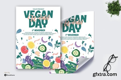 World Vegan Day Vol.02 - Poster AS