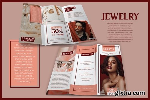 Modern Geometry Jewelry - Brochure