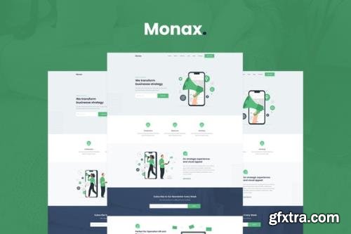 ThemeForest - Monax v1.0.0 - Saas & Startup Elementor Template Kit - 29922766