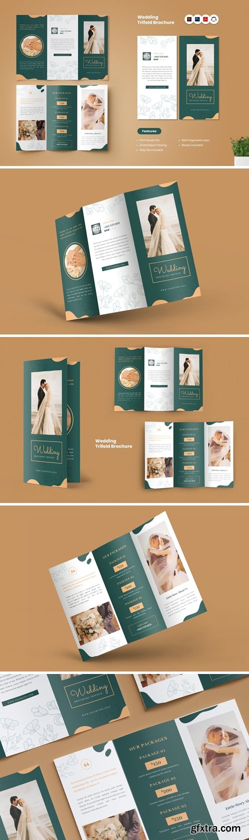 Wedding Trifold Brochure