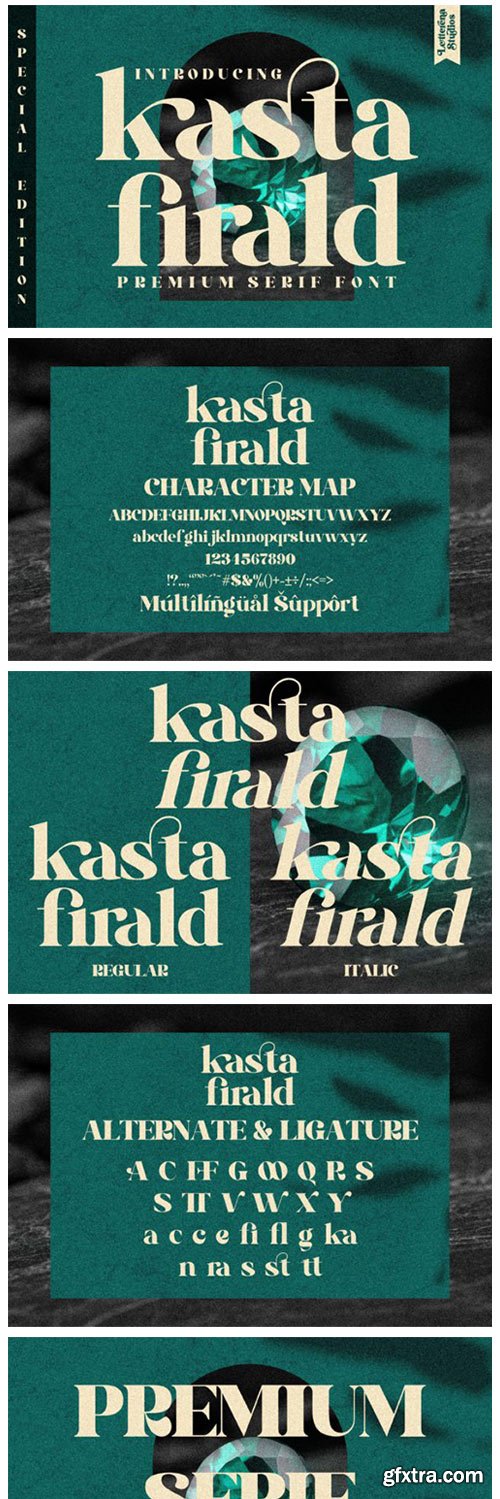 Kasta Firald Font