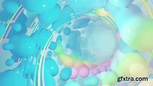 Videohive Abstract Holographic Geometry With Radial Circles 03 4K 29914493